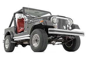 Jeep CJ7 Suspension Lift Kit - Front - Rough Country - Shackle Reversal - '76-'86 Jeep CJ7 Suspension Lift Kit - Front - Rough Country - Shackle Reversal - '76-'86